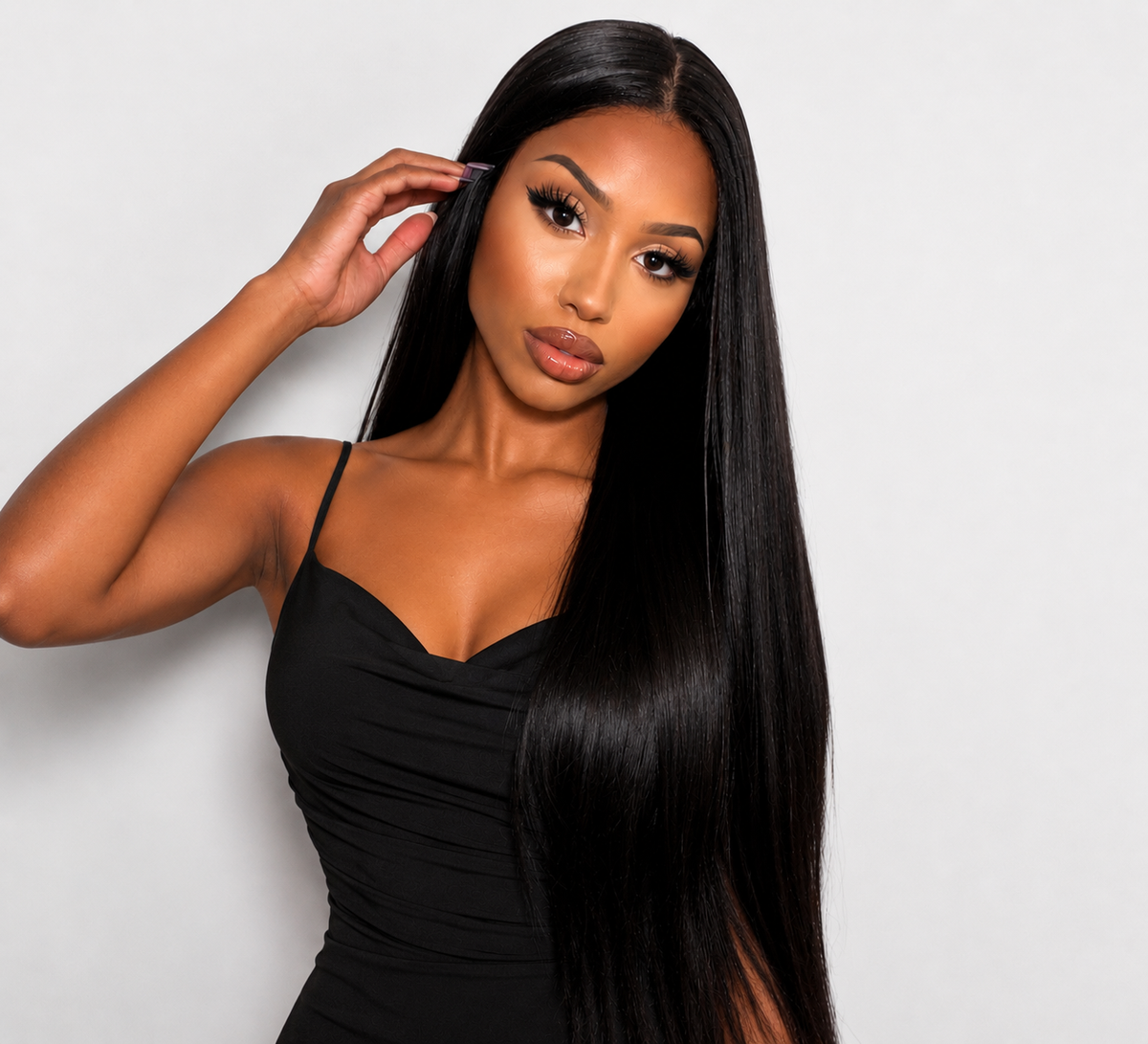 SHEEK HAIR | Straight Hair Bundles 15A Grade 100% Human Virgin Hair Unprocessed