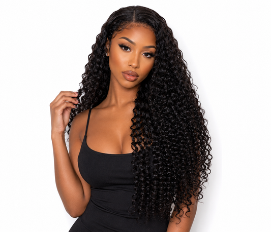 SHEEK HAIR | Deep Curly Hair Bundles 15A Grade 100% Human Virgin Hair Unprocessed